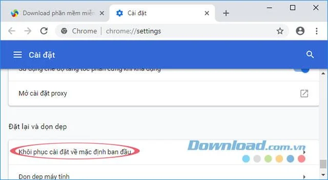 نحوه بازیابی تنظیمات پیش فرض برای مرورگر Chrome