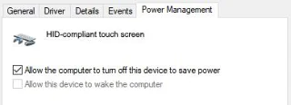 How to fix touch screen error on Windows 10
