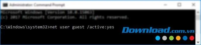 Ways to activate Guest mode on Windows 10