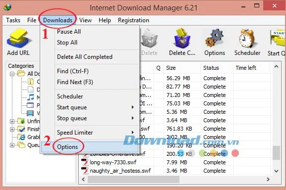 نحوه تعمیر IDM بطور خودکار لینک دانلود روی Coc Coc را شروع می کند