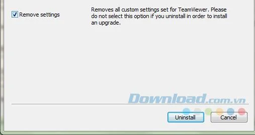 Arahan mengenai cara membuang TeamViewer sepenuhnya dari komputer