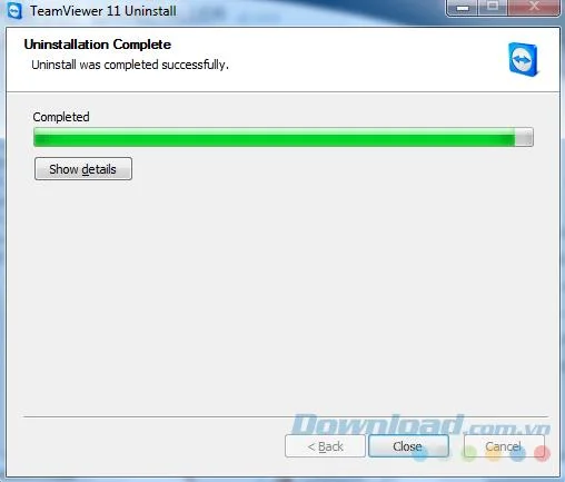 Arahan mengenai cara membuang TeamViewer sepenuhnya dari komputer