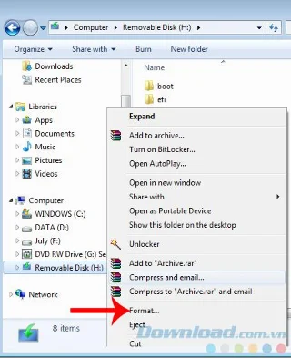 USB Boot را با Grub4Dos بسازید تا ویندوز را روی رایانه خود نصب کنید