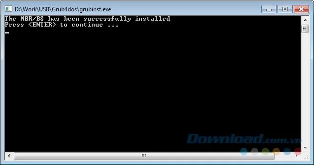 USB Boot را با Grub4Dos بسازید تا ویندوز را روی رایانه خود نصب کنید