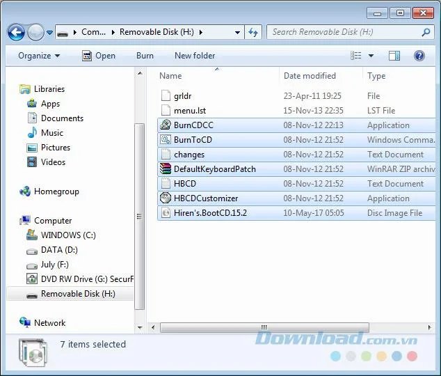 USB Boot را با Grub4Dos بسازید تا ویندوز را روی رایانه خود نصب کنید