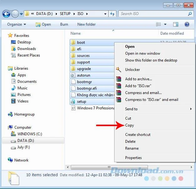 USB Boot را با Grub4Dos بسازید تا ویندوز را روی رایانه خود نصب کنید