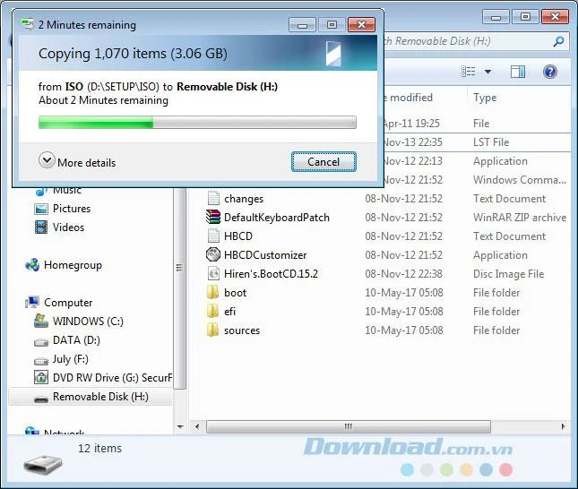 USB Boot را با Grub4Dos بسازید تا ویندوز را روی رایانه خود نصب کنید