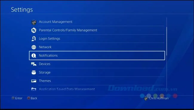 دستورالعمل غیرفعال کردن اعلانهای پاپ آپ در PlayStation 4