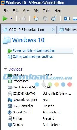دستورالعمل نصب ویندوز 10 در دستگاه مجازی VMWare