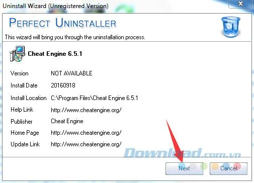 دستورالعمل برای حذف موتور Cheat Engine