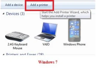 How to install Canon LBP 1210 printer on the computer
