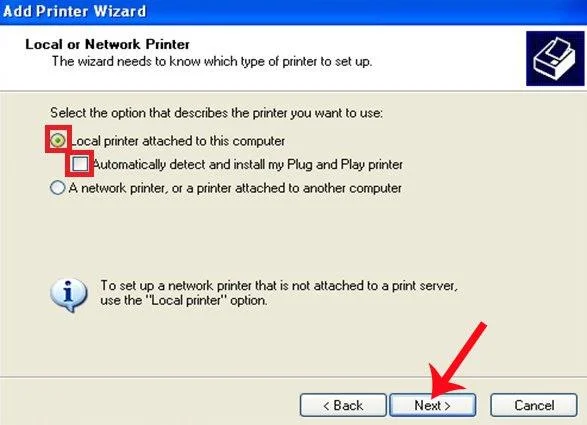 How to install Canon LBP 1210 printer on the computer