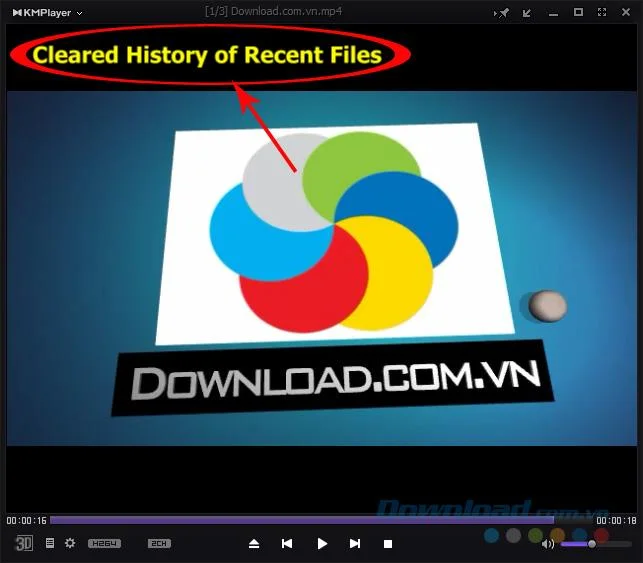 نحوه حذف تاریخ مشاهده شده در KMPlayer
