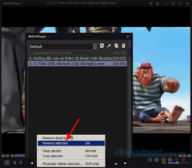 نحوه حذف تاریخ مشاهده شده در KMPlayer