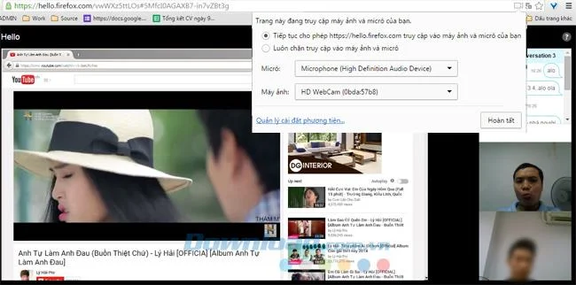 نحوه چت و تماس ویدیویی در Firefox