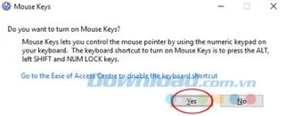 نحوه فعال کردن ویژگی Mouse Keys در ویندوز 10