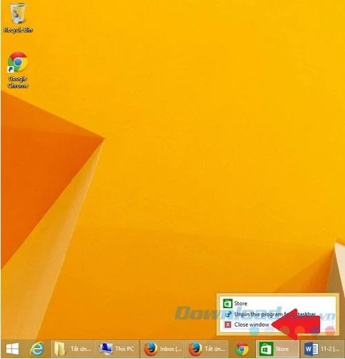 How to turn off the application running in the background of Windows 8 / 8.1