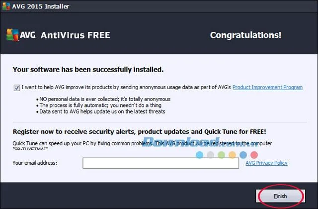 Instrucciones para instalar y usar el antivirus AVG AntiVirus Free
