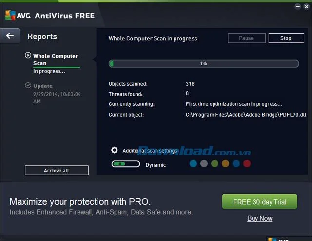 Instrucciones para instalar y usar el antivirus AVG AntiVirus Free