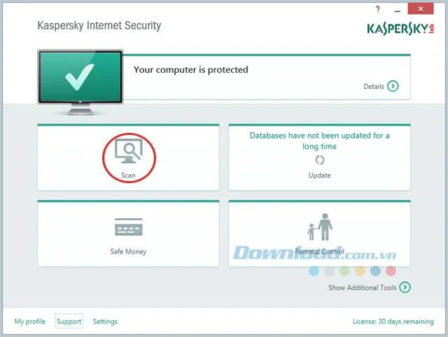 Instrucciones para descargar e instalar Kaspersky Internet Security