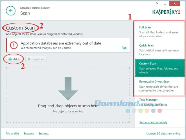 Instrucciones para descargar e instalar Kaspersky Internet Security