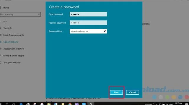 Hoe een wachtwoord in te stellen en het wachtwoord van een Windows 10-computer te wijzigen