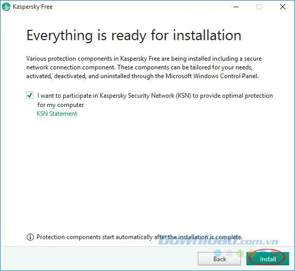 Instructies voor het installeren en ervaren van Kaspersky Free