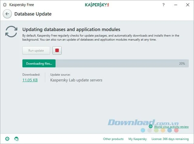 Instructies voor het installeren en ervaren van Kaspersky Free