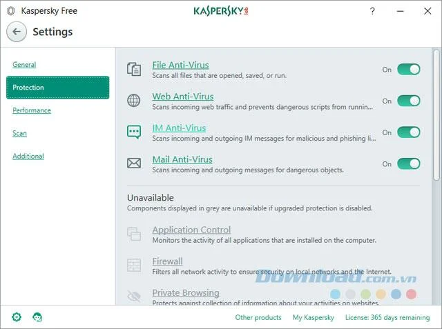 Instructies voor het installeren en ervaren van Kaspersky Free