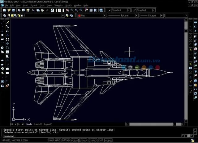 Algemene sneltoetsen in AutoCAD