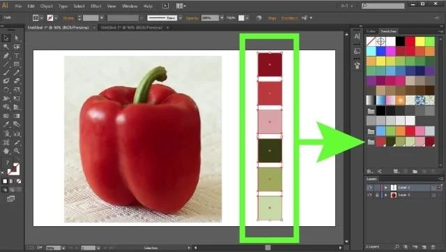 Instructie voor het ontwerpen van logos in Illustrator
