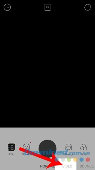 Telefonda B612 ile müzik videoları kaydetme talimatları