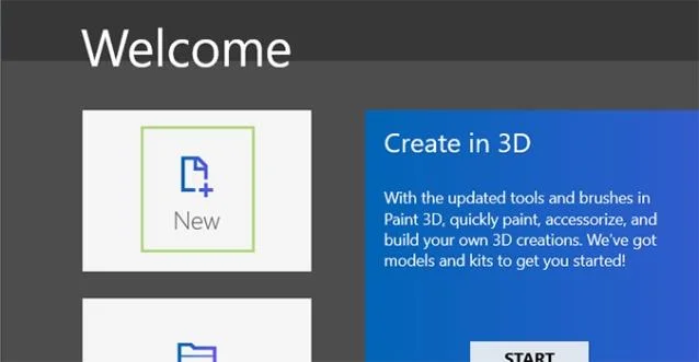 Instructions for using images as textures in Paint 3D