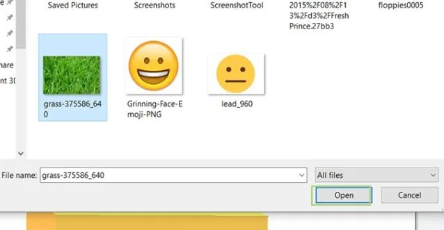 Instructions for using images as textures in Paint 3D