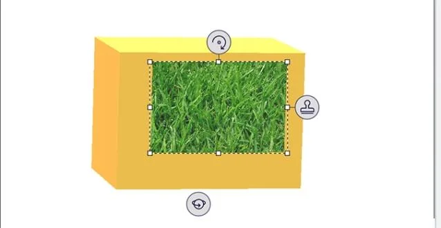 Instructions for using images as textures in Paint 3D