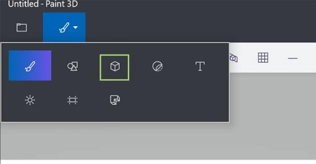 Instructions for using images as textures in Paint 3D