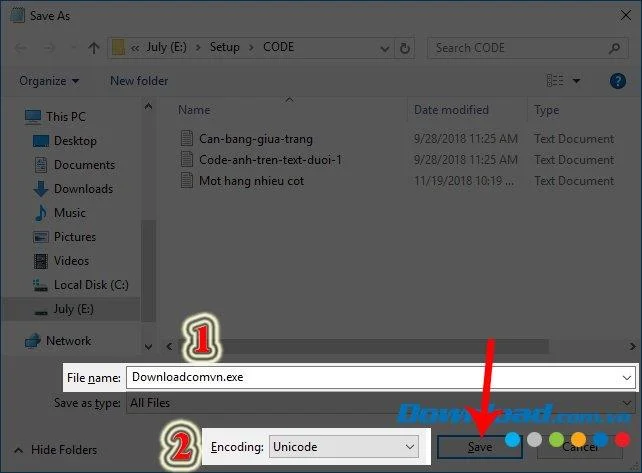 نحوه ایجاد پرونده * .exe با Notepad
