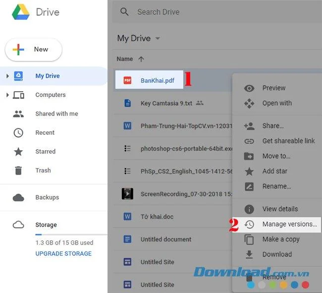 نحوه جابجایی داده های Google Drive