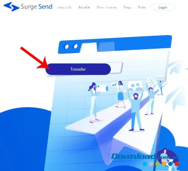نحوه استفاده از Surge Send برای به اشتراک گذاری پرونده ها تا 100 گیگابایت