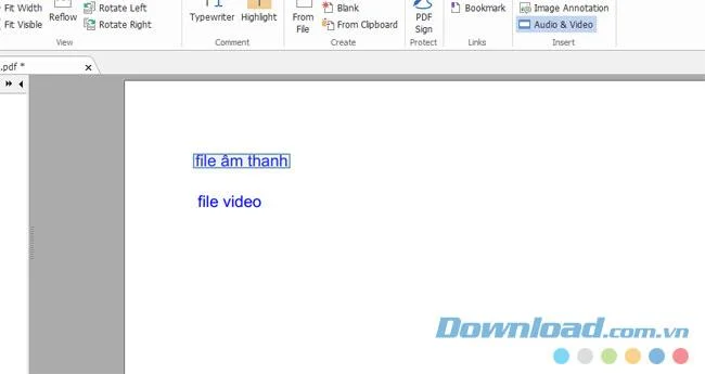 دستورالعمل درج صوت در فایلهای PDF با Foxit Reader