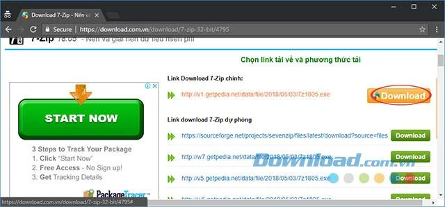 نحوه نصب و استفاده از نرم افزار 7-Zip