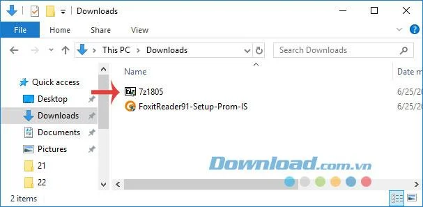 نحوه نصب و استفاده از نرم افزار 7-Zip
