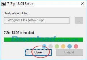 نحوه نصب و استفاده از نرم افزار 7-Zip