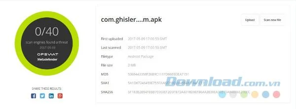 دستورالعمل اسکن ویروس پرونده های APK قبل از نصب
