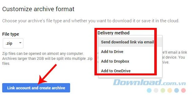 نحوه انتقال داده ها از Google Drive به Dropbox