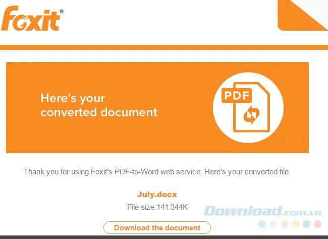 PDF را به فرمت Word با Foxit PDF به Word تبدیل کنید