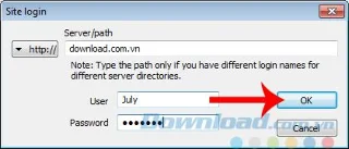 از IDM برای بارگیری داده ها در صفحه درخواست حساب استفاده کنید