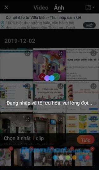 دستورالعمل های ساخت فیلم از عکس ها با Vivavideo