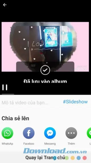 دستورالعمل های ساخت فیلم از عکس ها با Vivavideo