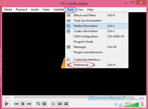 نحوه تغییر زبان ویتنامی برای VLC Media Player
